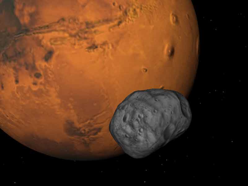 Marte: i segreti della misteriosa luna Fobos
