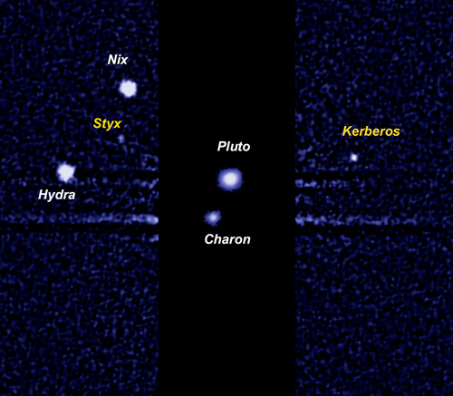 Plutone, scoperta l’origine delle cinque lune