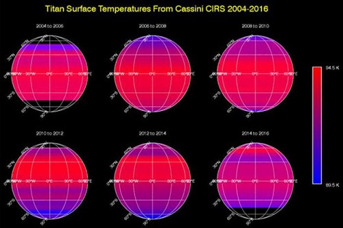 Titano e il suo clima, ecco i dati della sonda Cassini