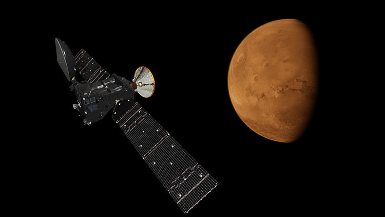 Missione ExoMars: la navicella spaziale invia le prime foto dallo spazio