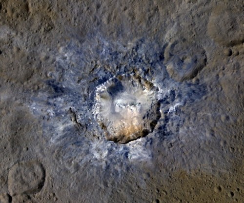 Cerere: i crateri dell’asteroide visti da vicino