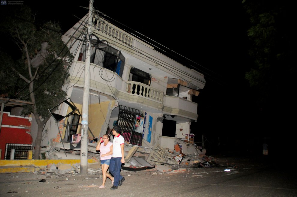 Terremoto Ecuador 16 Aprile: scossa di magnitudo 7.8, oltre 40 le vittime