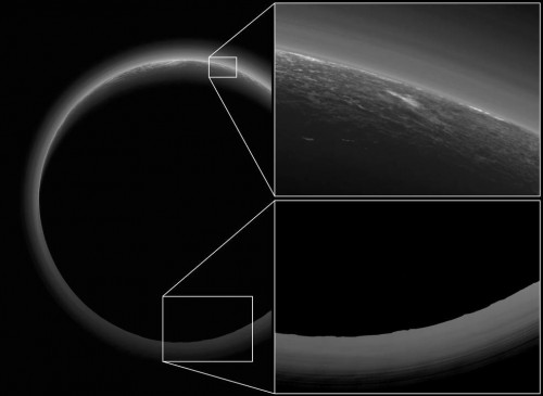 Plutone: il mistero delle piccole nubi in atmosfera