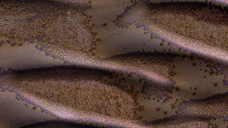 Dune giganti su Marte, le spettacolari immagini della Nasa
