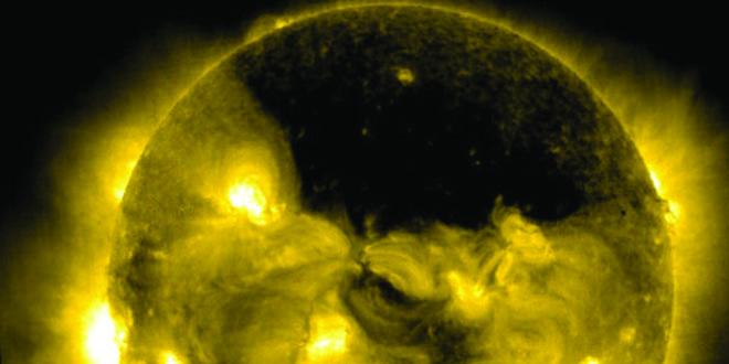 Buco coronale sul Sole: prevista tempesta geomagnetica