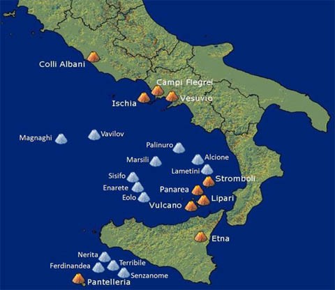 Tirreno: ecco i pericolosi vulcani sottomarini