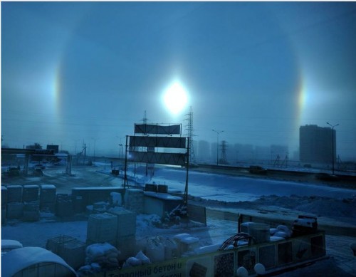 Russia, l’incredibile fenomeno del ‘Sole doppio’