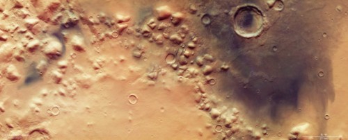 Marte: una strana depressione potrebbe ospitare la vita