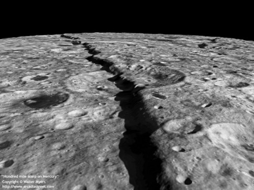 Mercurio: scoperto enorme canyon sulla superficie