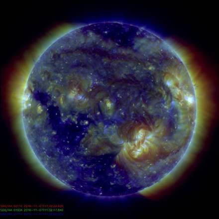 Sole, un canyon di fuoco scaglia particelle verso la Terra
