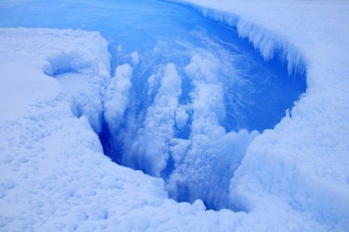 Antartide, risolto il mistero del cerchio nel ghiaccio