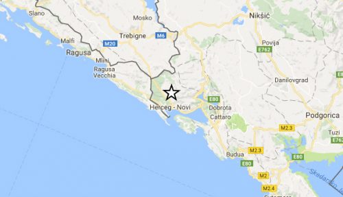 Terremoto in Montenegro: paura sulla costa adriatica