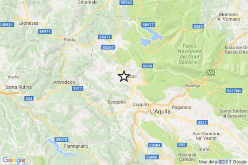 Terremoto, numerose scosse a L’Aquila e Campobasso