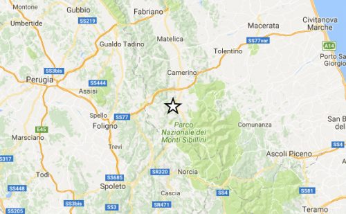 Terremoto Centro Italia: due forti scosse tra Umbria e Marche