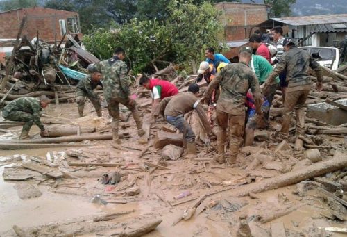 Colombia: frana di fango uccide oltre 250 persone a Mocoa