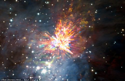 Costellazione di Orione: registrata una strana esplosione, il video