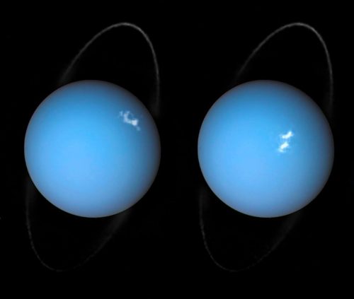Aurore extraterrestri: le immagini del fenomeno su Urano