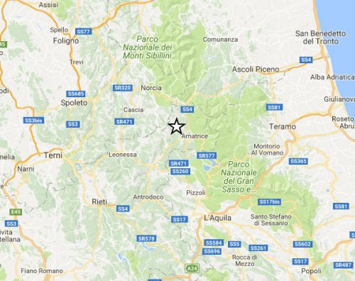 Terremoto Centro Italia: nuove scosse ad Amatrice e Cittareale