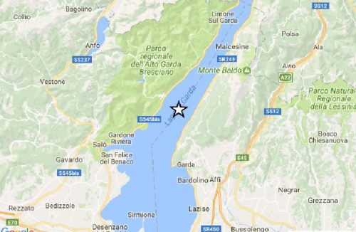 Terremoto tra Veneto e Lombardia: sisma M 3.6, epicentro nel Garda
