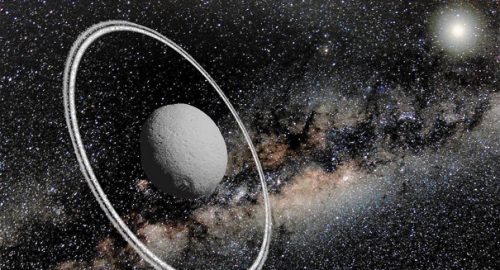 Spazio: nuova osservazione di Chariklo, l’asteroide con gli anelli