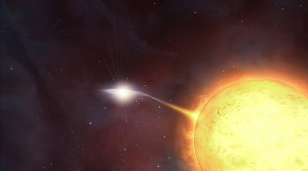 Supernova distrugge stella compagna, il fenomeno osservato ‘in diretta’