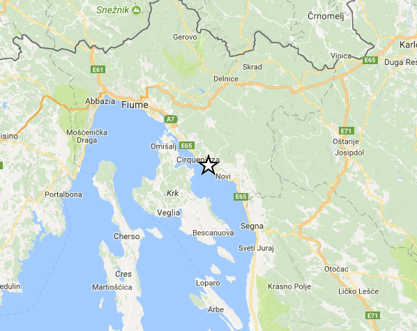 Sciame sismico in Croazia: nuova scossa di terremoto sulla costa