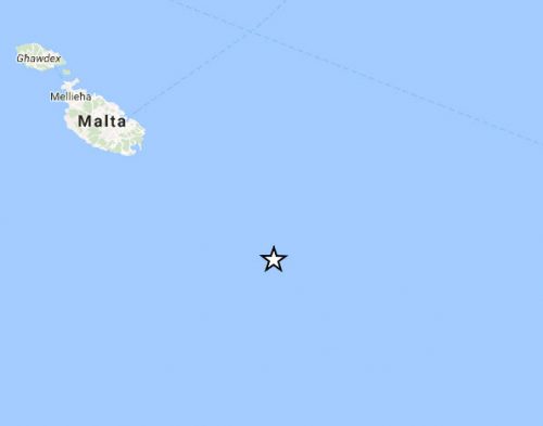 Terremoto a Malta: forte scossa in mare, paura sulla costa