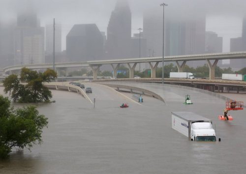 Uragano Harvey: satelliti italiani monitorano l’inondazione in Texas