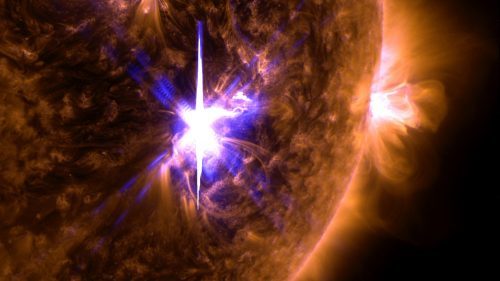Sole: registrata la più potente eruzione solare dell’ultimo decennio