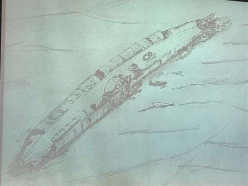 Sottomarino tedesco scoperto nel Mare del Nord con l’equipaggio a bordo