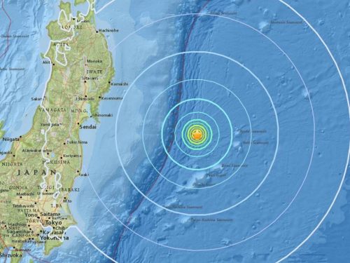 Terremoto Giappone: forte scossa a largo di Fukushima, tremano anche Vanuatu e Nuova Zelanda