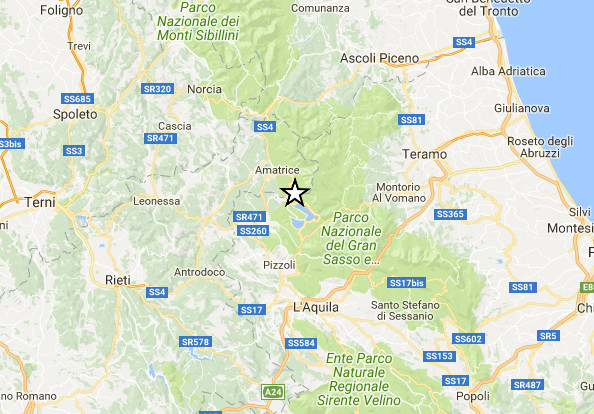 Terremoto: nuova  scossa a Campotosto, paura tra L’Aquila e Rieti