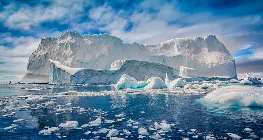 Scoperti batteri sconosciuti nel ghiaccio antartico