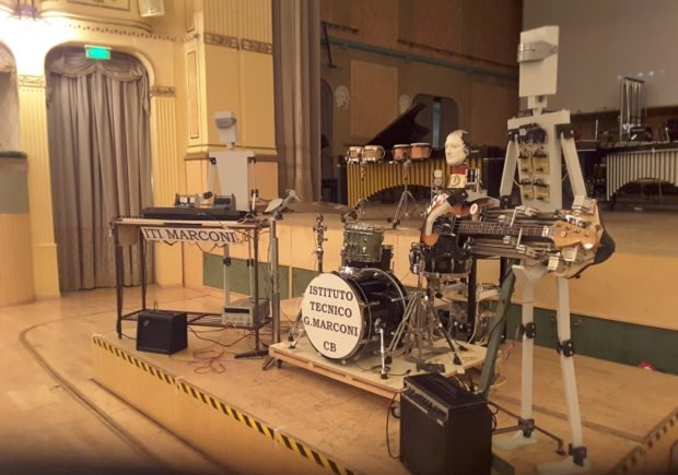Band formata da musicisti robot suonerà dal vivo