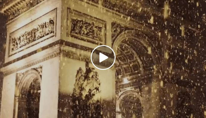 Neve Francia: primi fiocchi a Parigi, lo scenario è magico