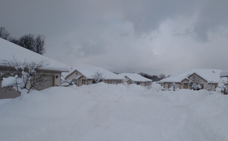 Neve da record in Usa: 86 centimetri in un giorno in Pennsylvania