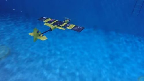 Nasce l’aereo sottomarino, viaggia anche sott’acqua