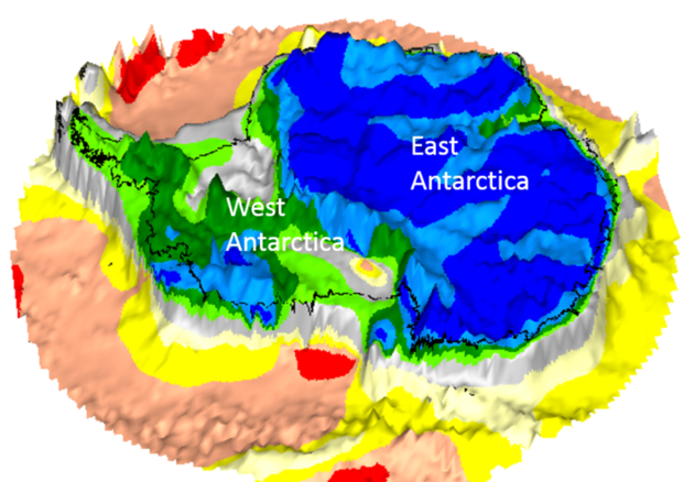 Tre continenti nascosti sotto i ghiacci dell’Antartide, la scoperta