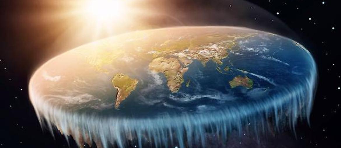 Spazio: sarebbe possibile vivere sulla Terra piatta?
