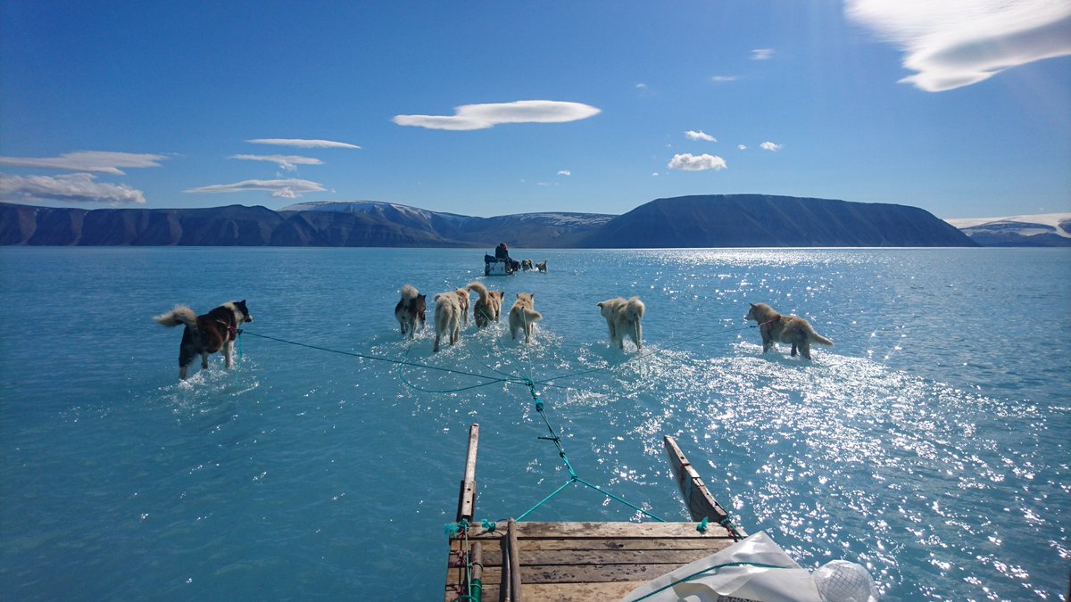 Groenlandia: le immagini shock dello scioglimento dei ghiacci