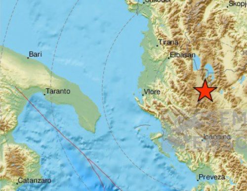 Triplo terremoto in Albania, scossa M 4.9 avvertita anche in Italia