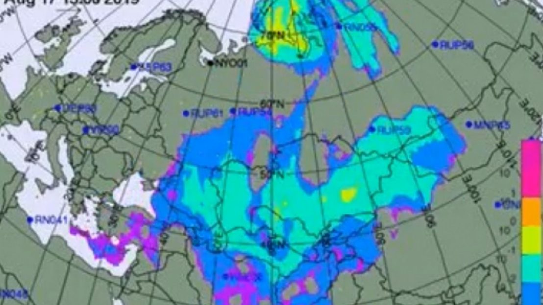 Incidente nucleare Russia: la simulazione della nube radioattiva