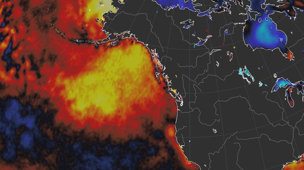 Blob nell’Oceano Pacifico: in arrivo un’altra mortale ondata di acqua calda?