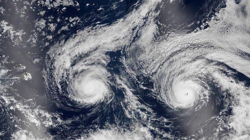 Tre uragani potrebbero ‘scontrarsi’ sull’Atlantico