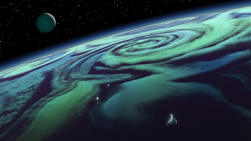 Spazio: che effetto avrebbe un uragano di Nettuno sulla Terra?