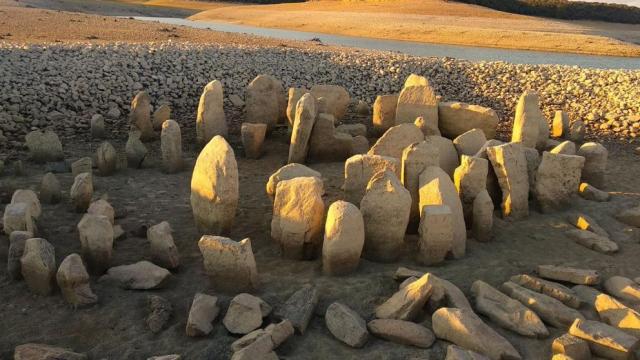 La siccità fa emergere la ”Stonehenge spagnola”