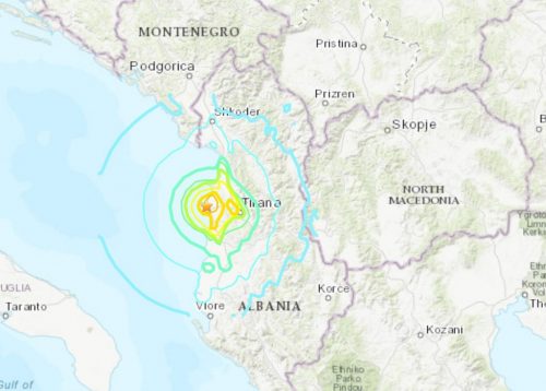 Terremoto Albania: scossa di 5.6 gradi. Oltre 50 feriti