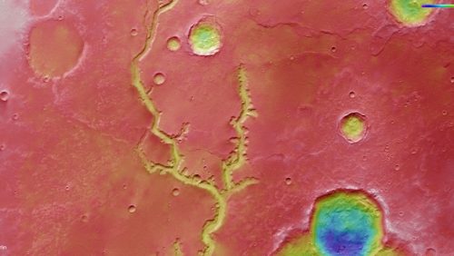 Marte: una vasta rete di fiumi scoperta sul pianeta rosso