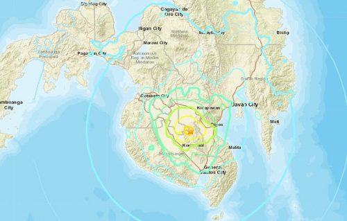 Filippine: terremoto di 6.3 gradi scuote Mindanao