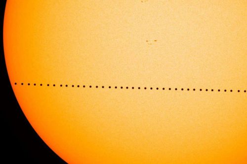 Transito di Mercurio davanti al Sole: cresce l’attesa per l’evento